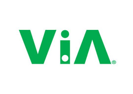 The ViA Logo Green